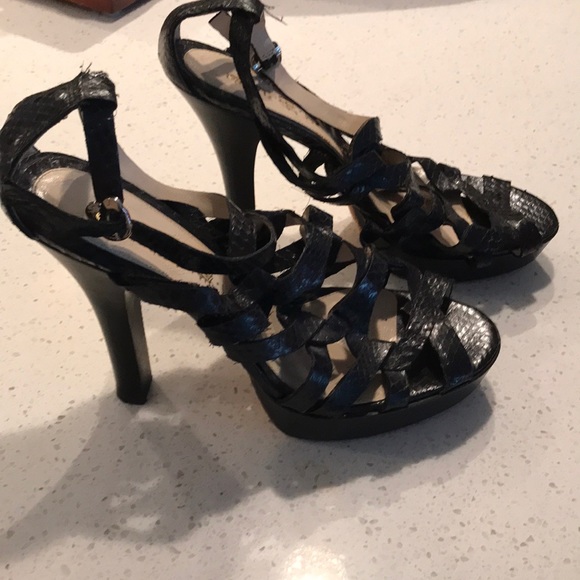 L.A.M.B. Strappy Sexy Heels - Picture 2 of 5